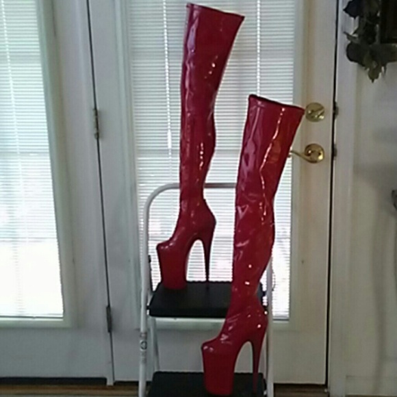 Pleaser Infinity 9" thigh high boots - Picture 3 of 7